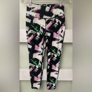 Betsey Johnson Abstract Print Leggings
